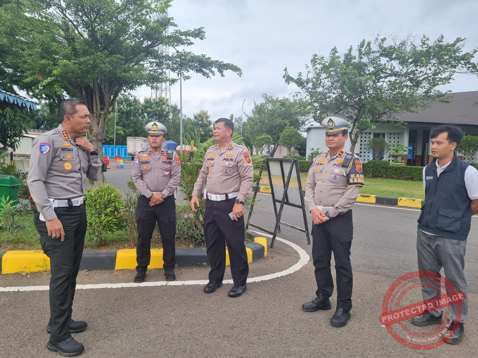 Cek Jalur Mudik Lebaran 2026, Dirlantas Polda Jabar Tinjau Rest Area Tol Cipali di Indramayu