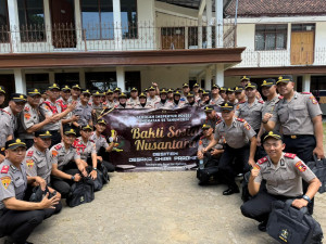 Sebagai wujud kepedulian terhadap sesama, Siswa SIP angkatan 55 tahun 2026 pengiriman Polda Metro Jaya melaksanakan kegiatan Bhakti Sosial